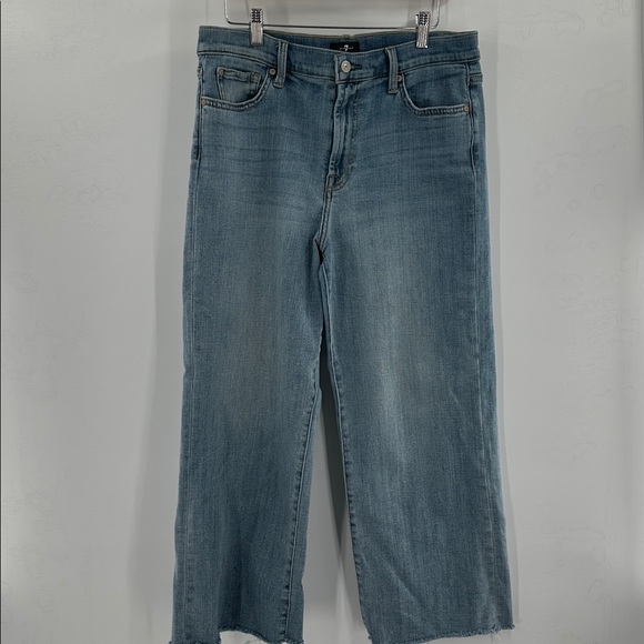 7 For All Mankind Cropped Alexa Jeans 31 - Picture 2 of 7